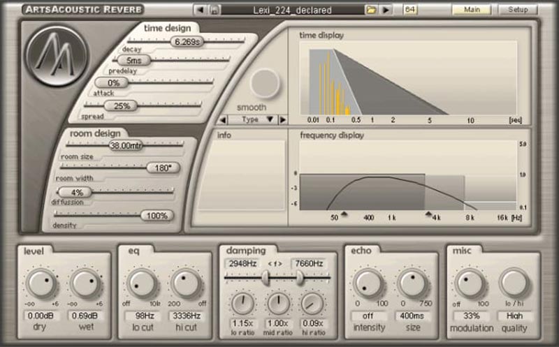 ArtsAcoustic Reverb VST Crack